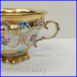 Rare Antique KPM Berlin HP Gold & Floral Beautiful Tea Cup Only Circa 1847s Rare Antique KPM Berlin HP Gold & Floral Beautiful Tea Cup Only Circa 1847s