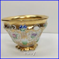 Rare Antique KPM Berlin HP Gold & Floral Beautiful Tea Cup Only Circa 1847s Rare Antique KPM Berlin HP Gold & Floral Beautiful Tea Cup Only Circa 1847s
