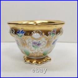 Rare Antique KPM Berlin HP Gold & Floral Beautiful Tea Cup Only Circa 1847s Rare Antique KPM Berlin HP Gold & Floral Beautiful Tea Cup Only Circa 1847s