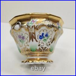 Rare Antique KPM Berlin HP Gold & Floral Beautiful Tea Cup Only Circa 1847s Rare Antique KPM Berlin HP Gold & Floral Beautiful Tea Cup Only Circa 1847s