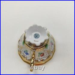 Rare Antique KPM Berlin HP Gold & Floral Beautiful Tea Cup Only Circa 1847s Rare Antique KPM Berlin HP Gold & Floral Beautiful Tea Cup Only Circa 1847s