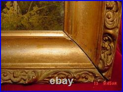 Rare Antique Late 1800's To Early 1900's Original Oil Painting Not Signed