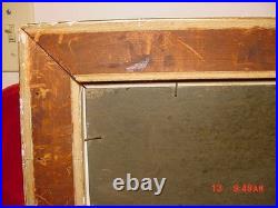 Rare Antique Late 1800's To Early 1900's Original Oil Painting Not Signed