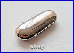 Rare Antique Leather covered Explorers Medical Travel chest Burroughs Wellcome