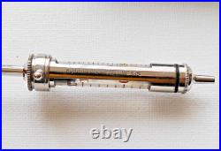 Rare Antique Leather covered Explorers Medical Travel chest Burroughs Wellcome