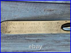 Rare Antique Leather covered Explorers Medical Travel chest Burroughs Wellcome