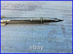 Rare Antique Leather covered Explorers Medical Travel chest Burroughs Wellcome