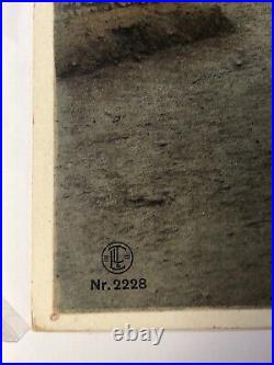 Rare Antique Lehnert & Landrock Héliogravure (Photogravure) Early 1900s SCENERY