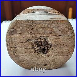 Rare Antique Masonic Timber Setting Maul Circa Late 18th Early 19th Century