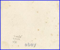 Rare Antique Master Print-GENRE-EARLY LITHOGRAPHY-WOMAN-MAN-Aglio-ca. 1810