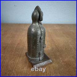 Rare Antique Miniature Iron Maiden Torture Device 4.25 Tall Early Souvenir