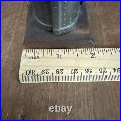 Rare Antique Miniature Iron Maiden Torture Device 4.25 Tall Early Souvenir