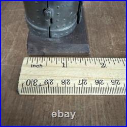 Rare Antique Miniature Iron Maiden Torture Device 4.25 Tall Early Souvenir