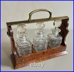 Rare Antique Miniature Tantalus E. Rimmel London Early Victorian 1840