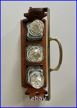 Rare Antique Miniature Tantalus E. Rimmel London Early Victorian 1840