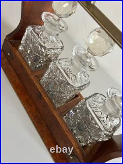 Rare Antique Miniature Tantalus E. Rimmel London Early Victorian 1840