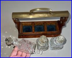 Rare Antique Miniature Tantalus E. Rimmel London Early Victorian 1840