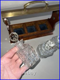 Rare Antique Miniature Tantalus E. Rimmel London Early Victorian 1840