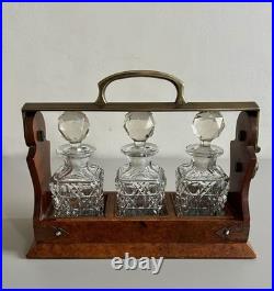 Rare Antique Miniature Tantalus E. Rimmel London Early Victorian 1840