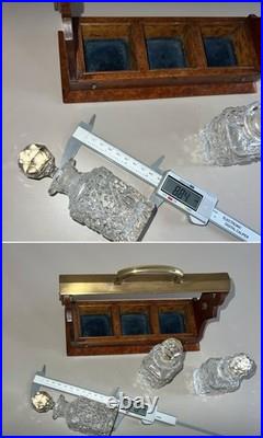 Rare Antique Miniature Tantalus E. Rimmel London Early Victorian 1840
