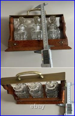 Rare Antique Miniature Tantalus E. Rimmel London Early Victorian 1840