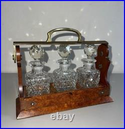 Rare Antique Miniature Tantalus E. Rimmel London Early Victorian 1840