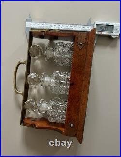 Rare Antique Miniature Tantalus E. Rimmel London Early Victorian 1840