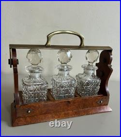 Rare Antique Miniature Tantalus E. Rimmel London Early Victorian 1840
