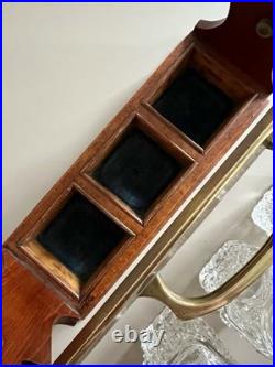 Rare Antique Miniature Tantalus E. Rimmel London Early Victorian 1840