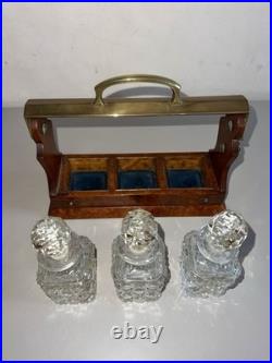 Rare Antique Miniature Tantalus E. Rimmel London Early Victorian 1840