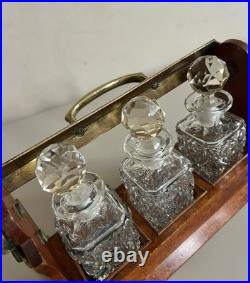 Rare Antique Miniature Tantalus E. Rimmel London Early Victorian 1840