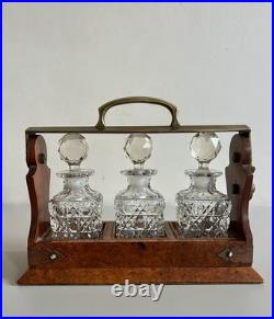 Rare Antique Miniature Tantalus E. Rimmel London Early Victorian 1840
