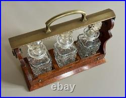 Rare Antique Miniature Tantalus E. Rimmel London Early Victorian 1840