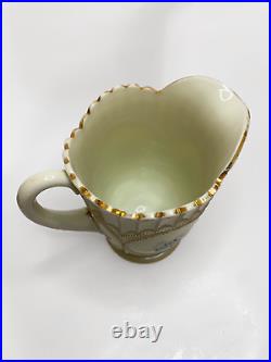 Rare Antique Northwood Glass Co. Beaded Circles Water Pitcher EAPG Rare Antique Northwood Glass Co. Beaded Circles Water Pitcher EAPG