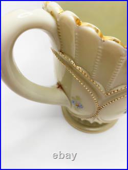 Rare Antique Northwood Glass Co. Beaded Circles Water Pitcher EAPG Rare Antique Northwood Glass Co. Beaded Circles Water Pitcher EAPG