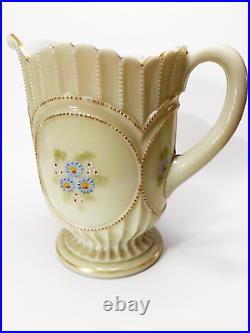 Rare Antique Northwood Glass Co. Beaded Circles Water Pitcher EAPG Rare Antique Northwood Glass Co. Beaded Circles Water Pitcher EAPG