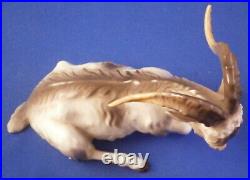 Rare Antique Nymphenburg Porcelain Goat Figure Figurine Porzellan Ziege Figur