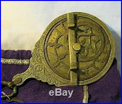 Rare Antique Persian Bedouin Islamic Astrolabe Circa Early 1700s