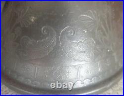 Rare Antique Pewter Wine Funnel Attributed Late 18th Early 19th Century American