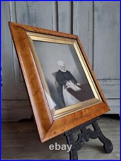 Rare Antique Portrait Painting, Antique Watercolour, Miniature Georgian Art Rare Antique Portrait Painting, Antique Watercolour, Miniature Georgian Art