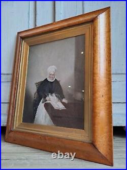 Rare Antique Portrait Painting, Antique Watercolour, Miniature Georgian Art Rare Antique Portrait Painting, Antique Watercolour, Miniature Georgian Art
