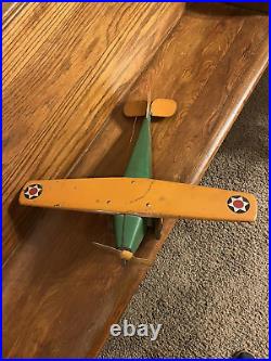 Rare Antique Pressed Steel Early Steelcraft Boycraft Plane Airplane NX170 Toy Rare Antique Pressed Steel Early Steelcraft Boycraft Plane Airplane NX170 Toy