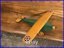 Rare Antique Pressed Steel Early Steelcraft Boycraft Plane Airplane NX170 Toy Rare Antique Pressed Steel Early Steelcraft Boycraft Plane Airplane NX170 Toy
