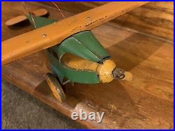 Rare Antique Pressed Steel Early Steelcraft Boycraft Plane Airplane NX170 Toy Rare Antique Pressed Steel Early Steelcraft Boycraft Plane Airplane NX170 Toy