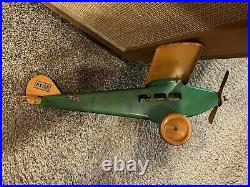 Rare Antique Pressed Steel Early Steelcraft Boycraft Plane Airplane NX170 Toy Rare Antique Pressed Steel Early Steelcraft Boycraft Plane Airplane NX170 Toy