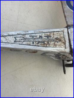 Rare Antique Pressed Steel Early Steelcraft U. S. City Of NY Plane Airplane Toy