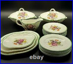 Rare Antique Ridgeways Childs Ceramic Part Dinner Service. C1915