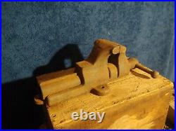 Rare Antique Rock Island early machinest vise 3 1/2 wide jaw collectible HTF