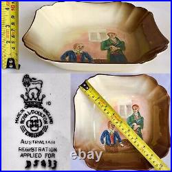 Rare Antique Royal Doulton 8.5/22cm Bowl (David Copperfield Charles Dickens)