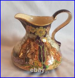 Rare Antique Royal Winton Grimwades Jug Rare tree's and roses pattern 3083